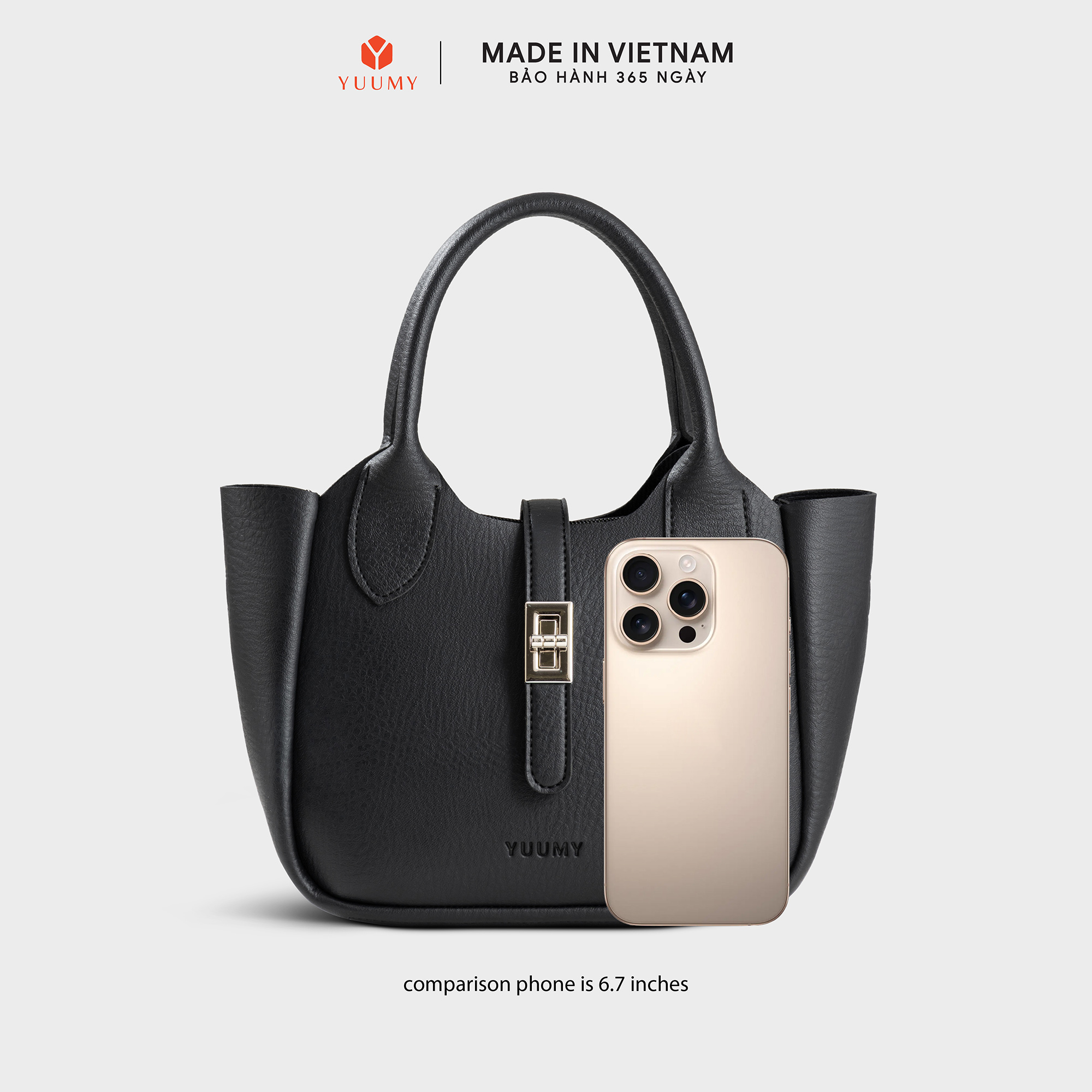 Túi Yuumy ( Thời trang nữ phối quai xách - Túi xách da Bergen YTX78 )