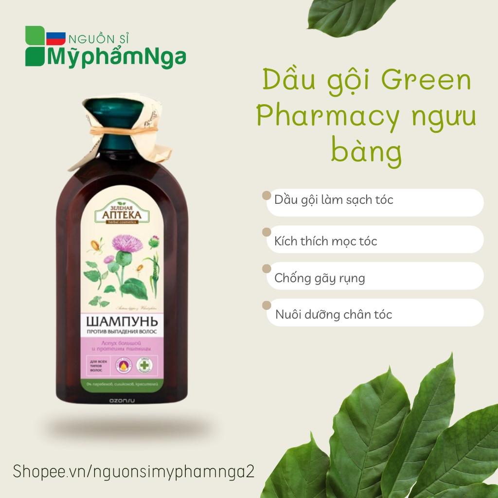 Dầu gội trị rụng tóc và kích mọc tóc Green Pharmacy