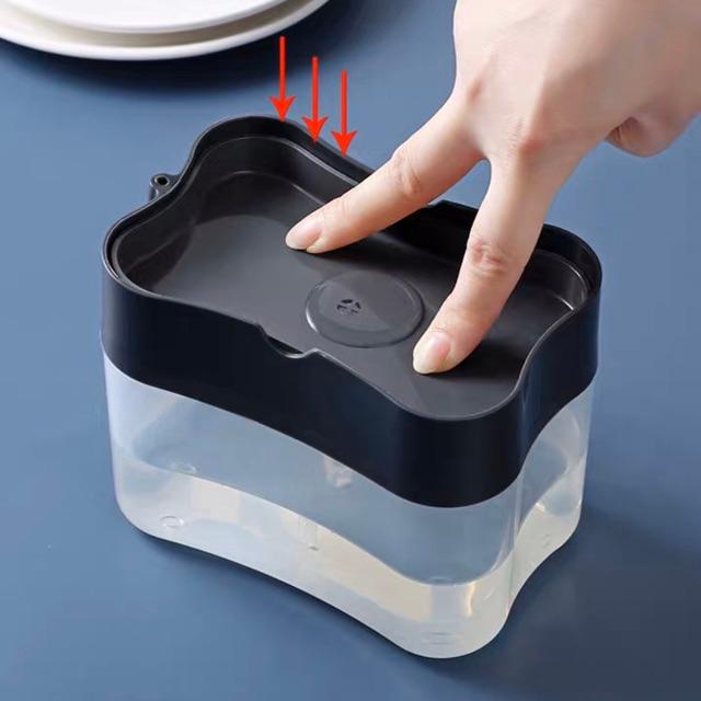 "TẶNG BÔNG RỬA XỊN XÒ " HỘP ĐỰNG NƯỚC RỬA CHÉN THÔNG MINH