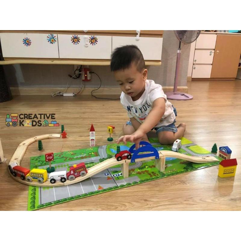 Đồ Chơi Lắp ráp Gigo Mô Hình Giao Thông cho mầm non  Đồ chơi thông minh  Nhật Bản