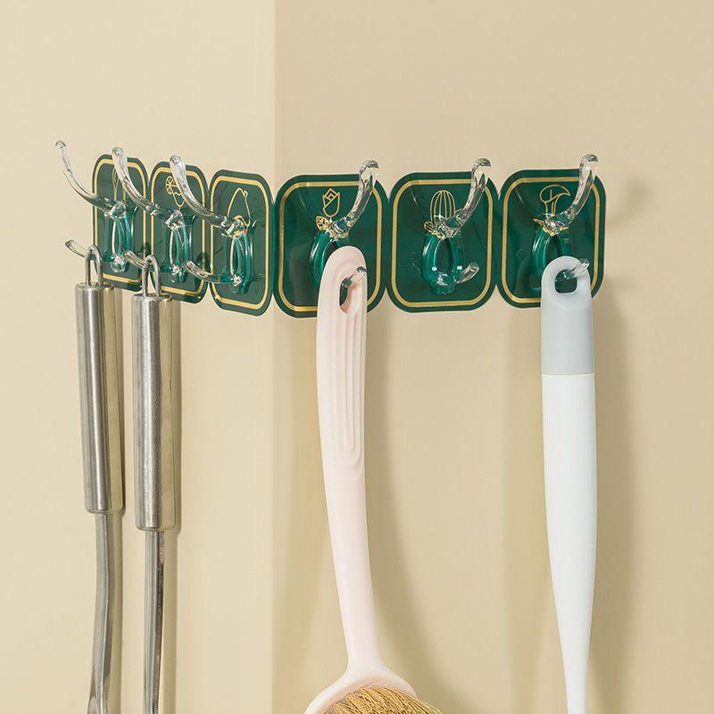 Bộ 6 móc dán tường keo Acrylic cao cấp mẫu mới