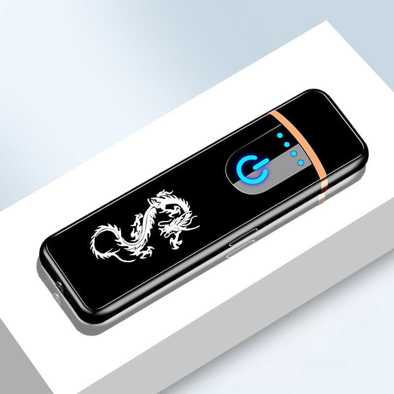 Bật lửa hộp quẹt cảm ứng điện tử hồng ngoại thông minh mẫu mới sạc USB loại tốt pin bền