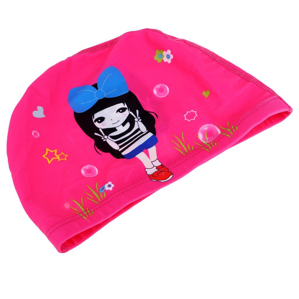 2x Durable Swimming Hat Kids Swim  Swimming Pool Hat