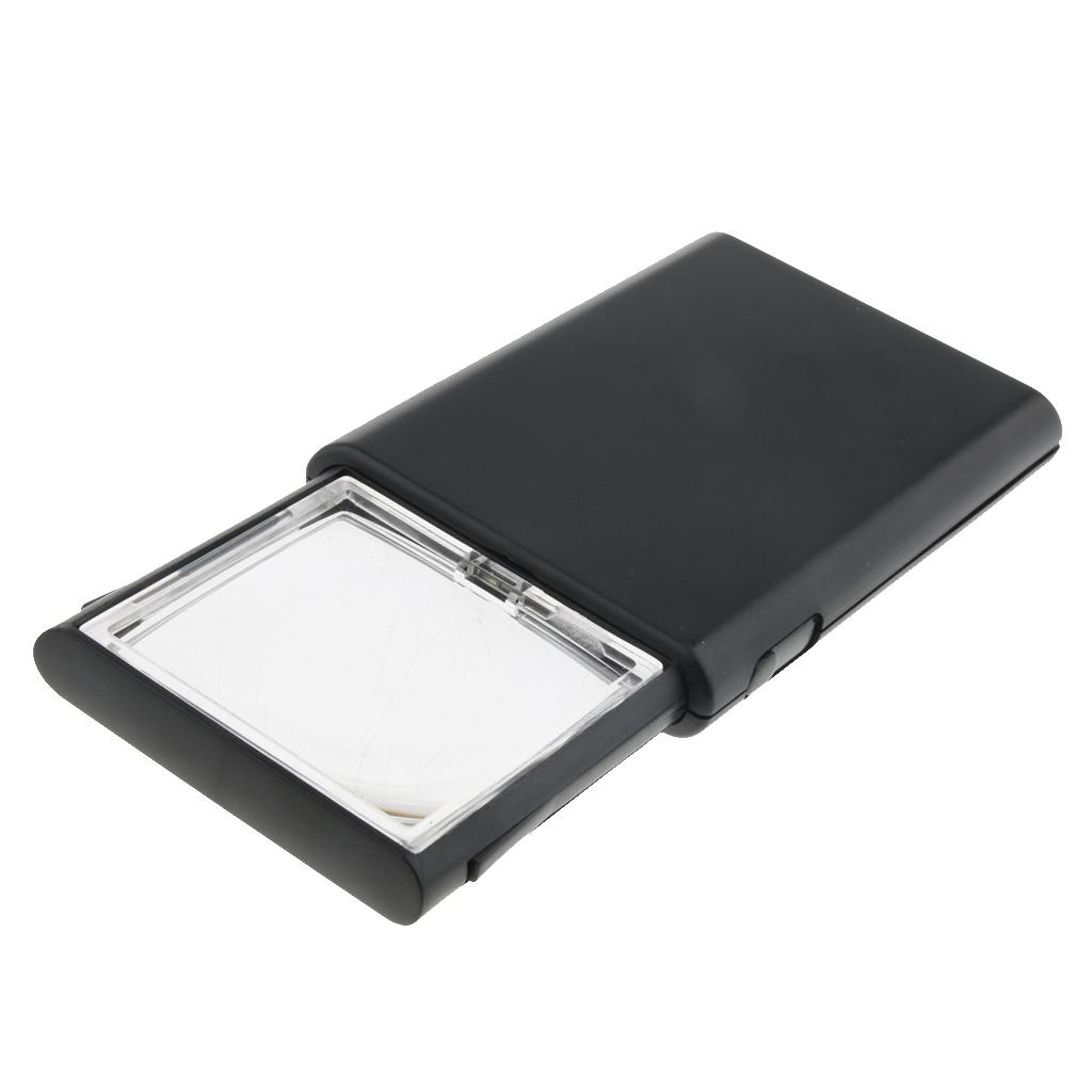 Up HD Magnifier 3X for Elders Who Test Jewelry Black