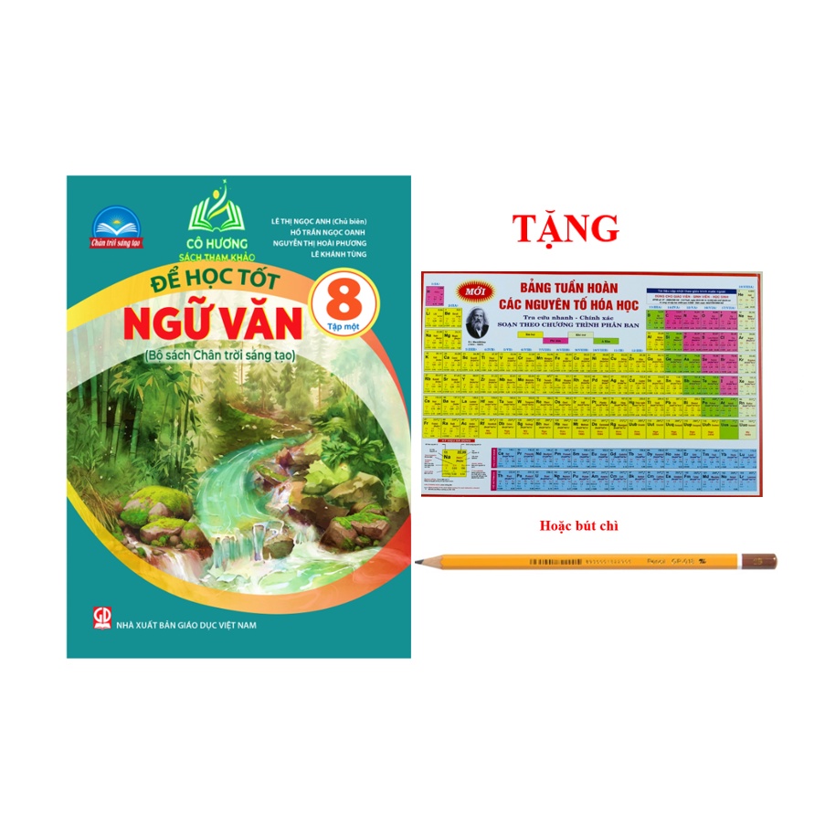 Sách - Combo Để học tốt ngữ văn 8 - tập 1 +2 ( bộ chân trời sáng tạo ) - ĐN