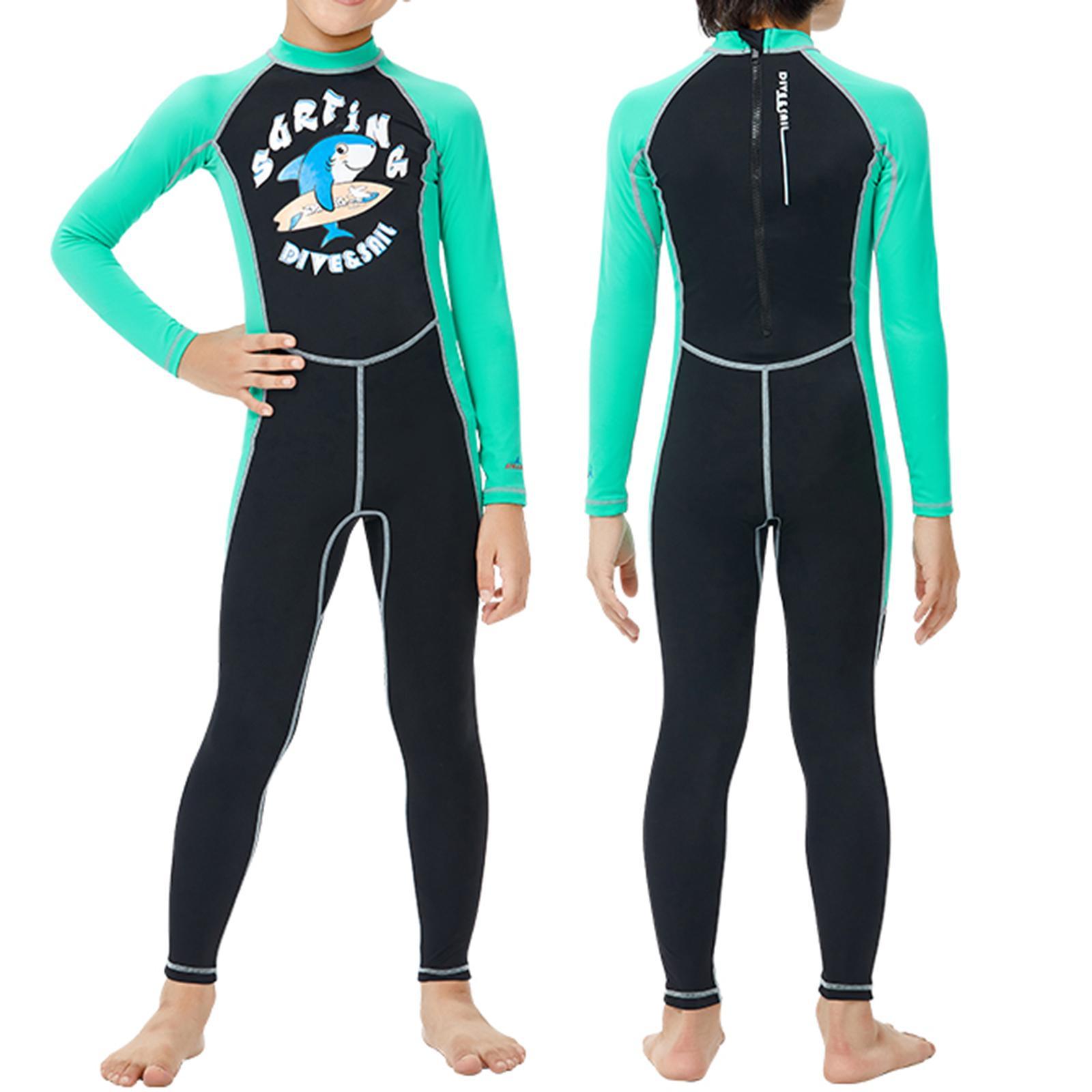 Kids Wetsuit Swimsuit Wet Suit Surfing Full suits  Piece