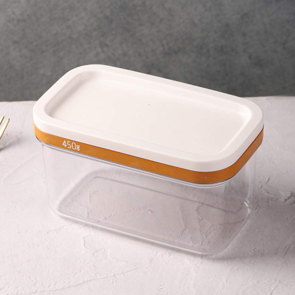Butter Dish Box Holder Fridge Storage Lid Cutter Plastic Butter Dishes with Lids