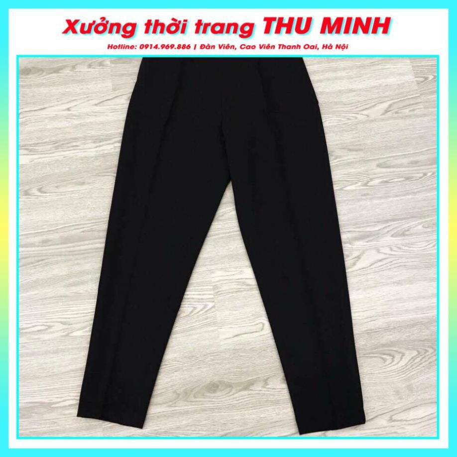 Quần Baggy Tây Cạp Chun sau Quần tây nữ công sở, học sinh đi học, đi làm, đi chơi