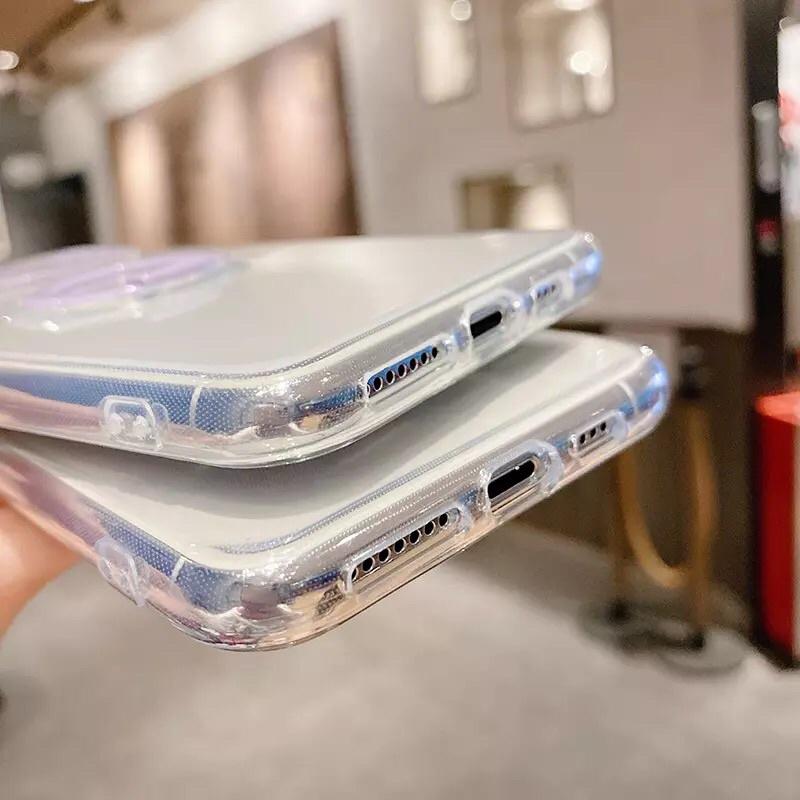 Ốp lưng dành cho Galaxy S22, S22 Plus, S22 Ultra, S21 FE, S21, S21 Plus, S21 Ultra dẻo trong có iring
