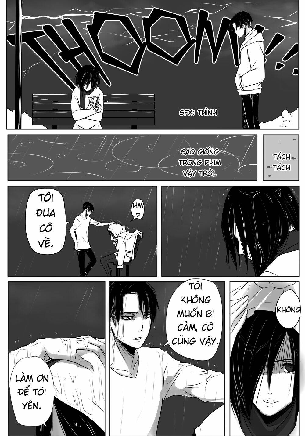 tấn công người khổng lồ - doujinshi lemi chapter 2 25