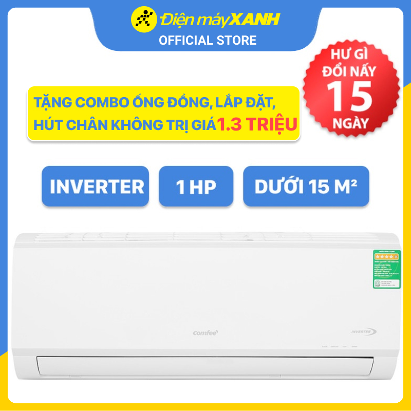 Máy lạnh Comfee Inverter 1 HP SIRIUSA-9ED - Hàng Chính Hãng (Giao Hàng Toàn Quốc)