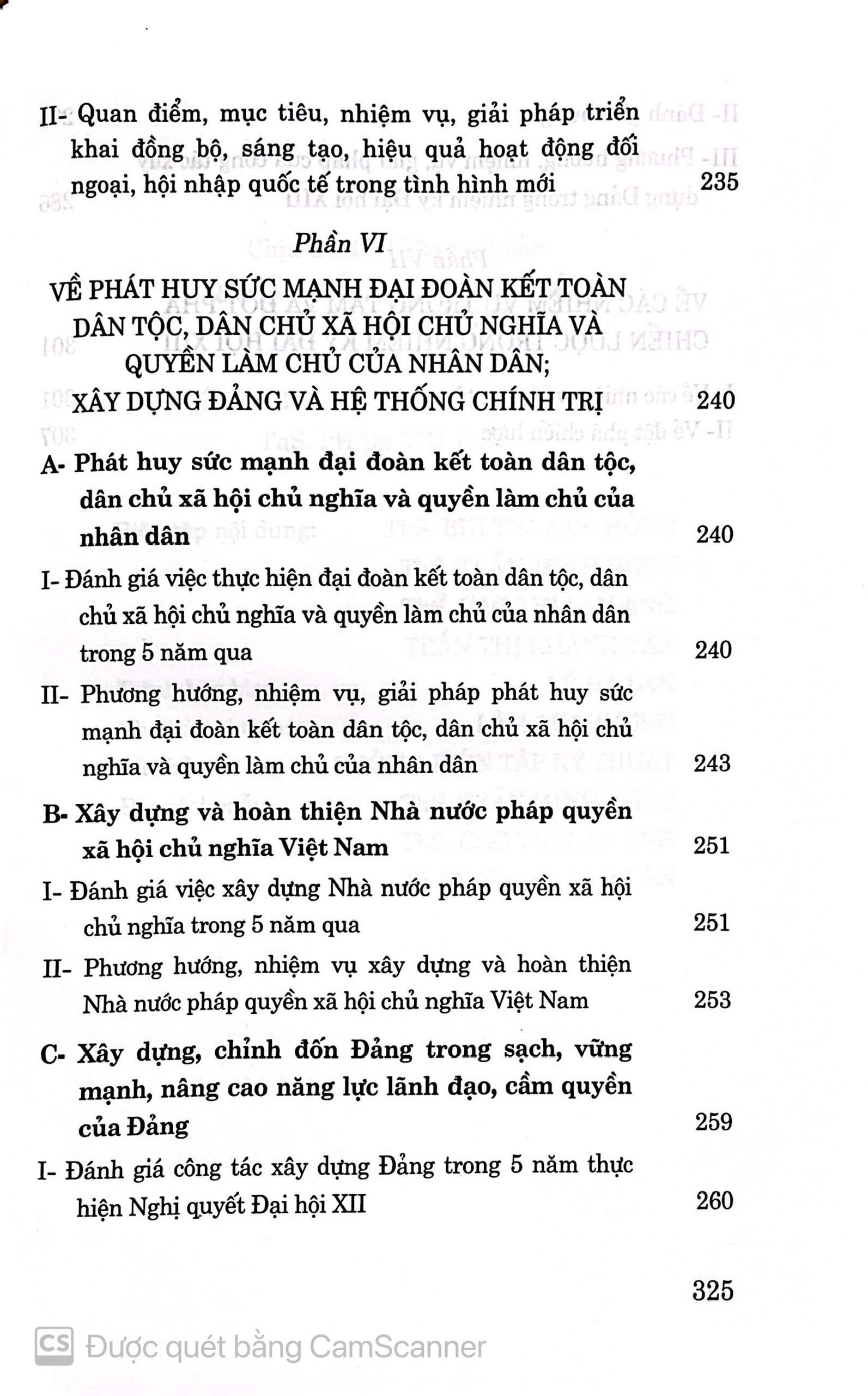 Những nội dung cốt lõi trong dự thảo các văn kiện trình Đại hội XIII của Đảng (Tài liệu phục vụ cán bộ, đảng viên nghiên cứu, thảo luận, góp ý kiến)