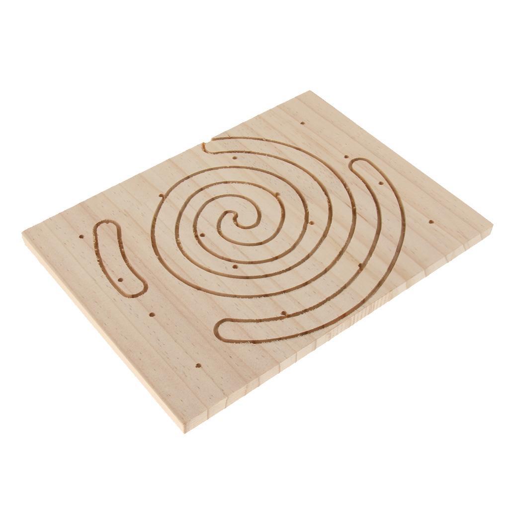 Pet Hamster Mat Bed Rabbit Wooden Claws Scratching Board Squirrel Play Toy