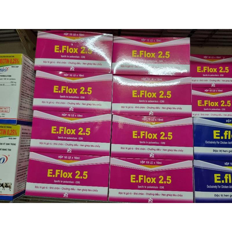Combo 5 hộp eflox 2.5 hỗ trợ tiêu hóa