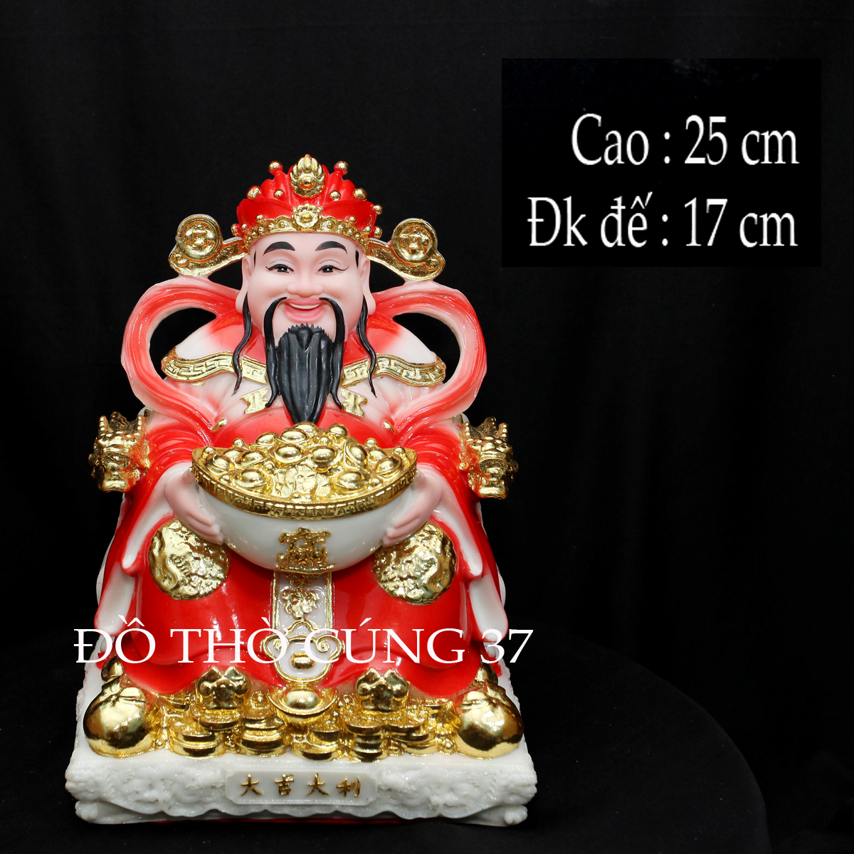 THẦN TIỀN PHÚ QUÝ MÀU ĐỎ