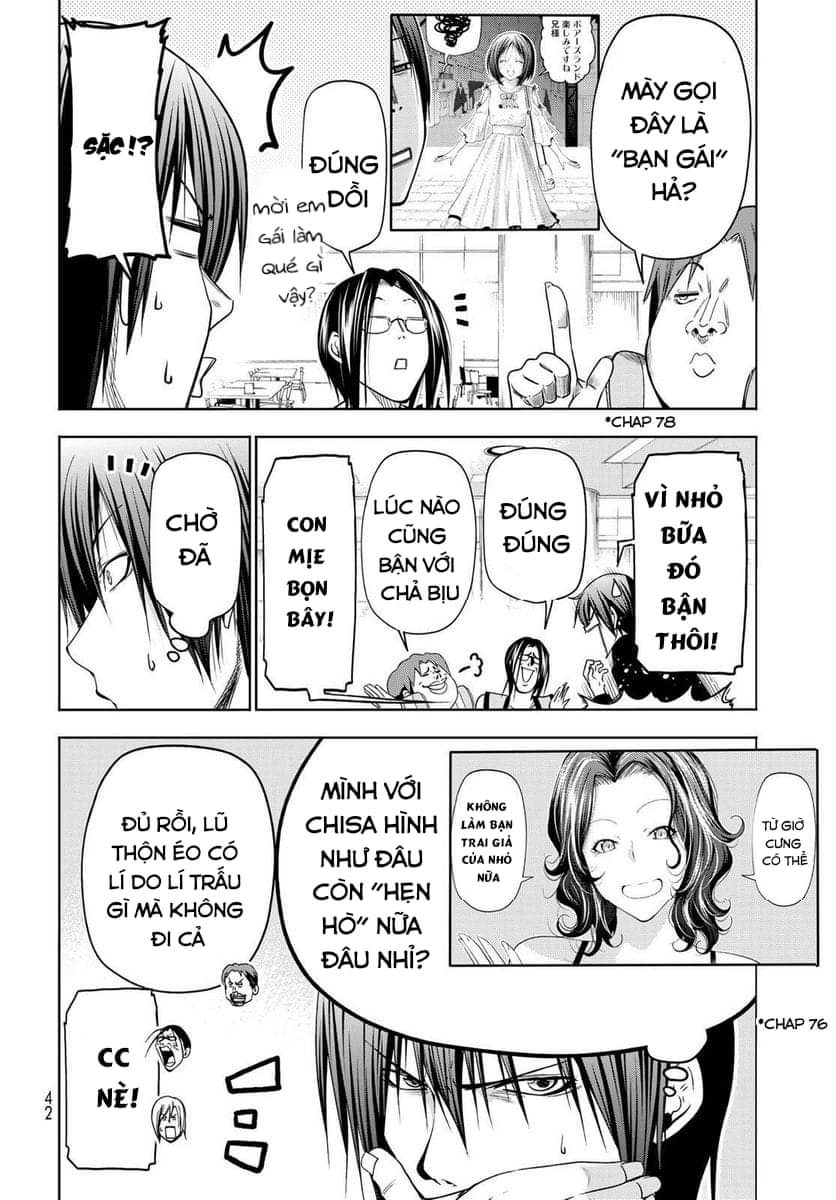 cô gái thích lặn - grand blue chapter 85 8