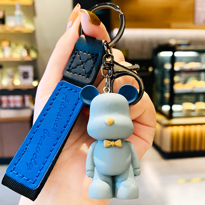 Móc khóa Gâu cài nơ xịn xò