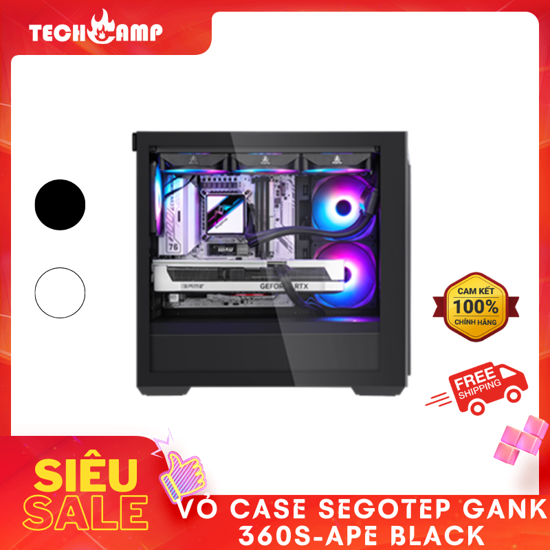 Vỏ Case Segotep Gank 360S-APE - Hàng chính hãng