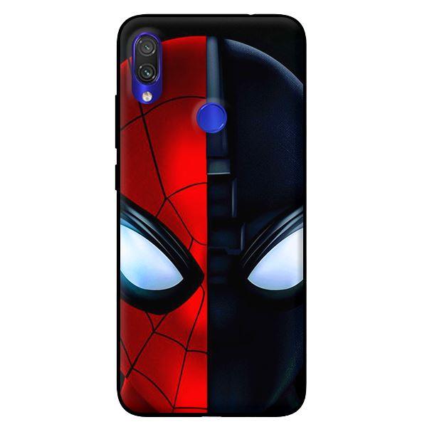 Ốp in cho 	Xiaomi Redmi Note 7 Nhện Đỏ Đen - Hàng chính hãng