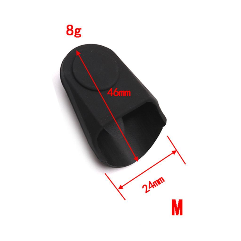 Alto Saxophone Mouthpiece Cap, Sax Mouthpiece Protective Rubber Cap Accessory, Black