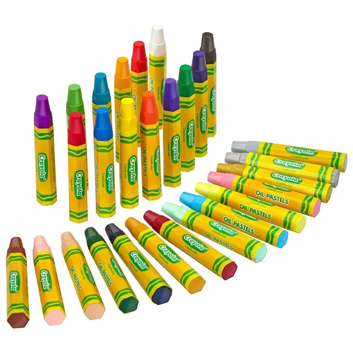 Hộp Bút Sáp Dầu 28 Màu - Oil Pastel - Crayola 524628