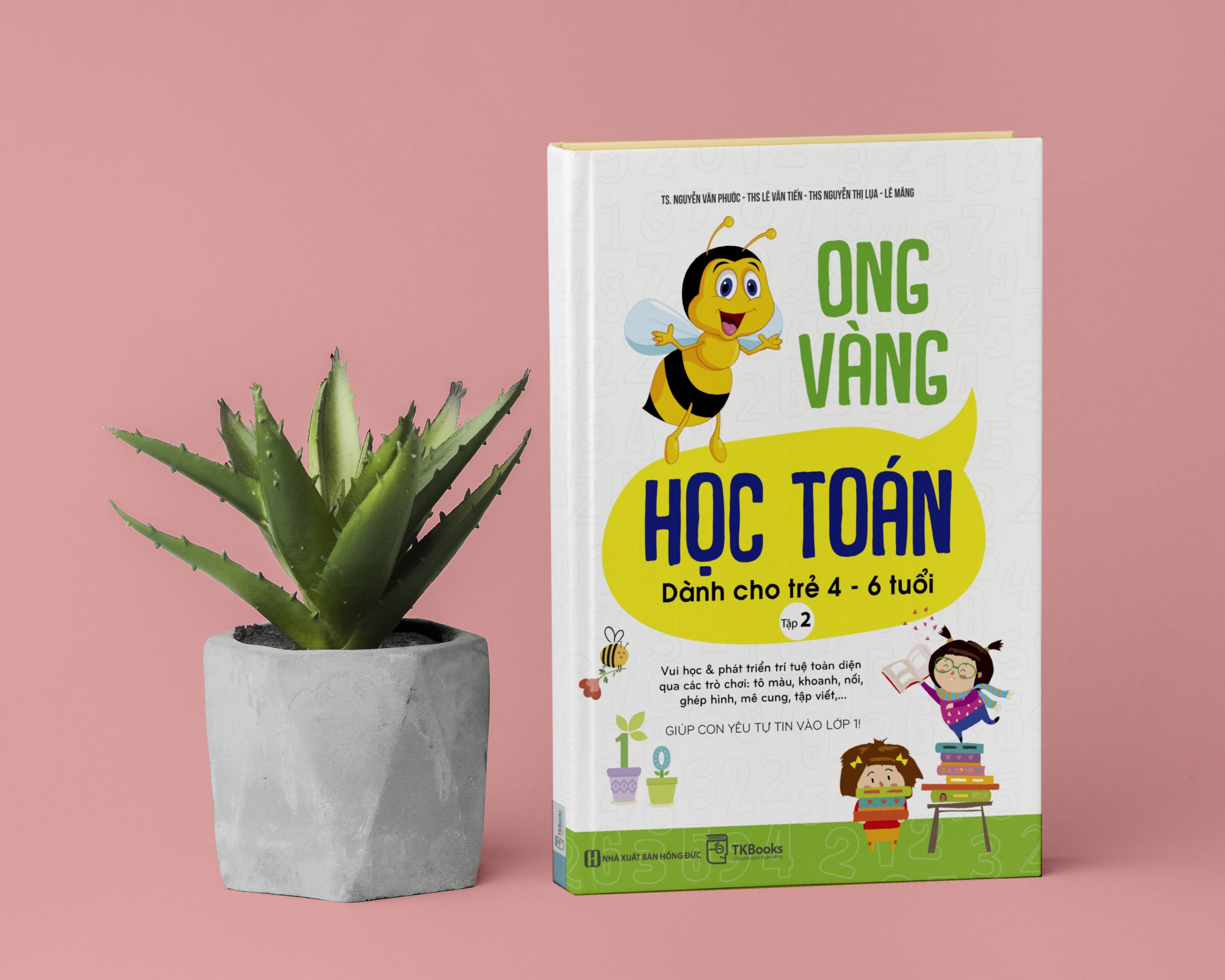 Sách Ong Vàng Học Toán Dành Cho Trẻ 4 – 6 Tuổi