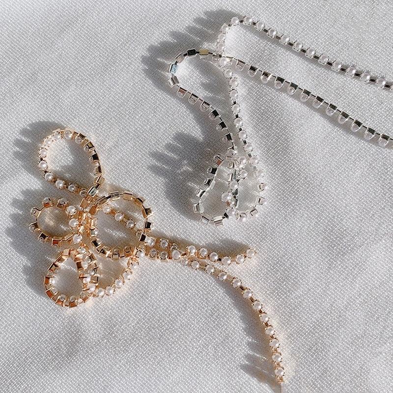 Dây xích đá nail trang trí móng