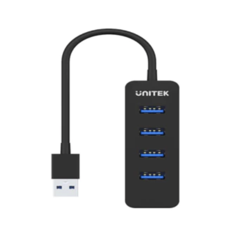 BỘ CHUYỂN USB3.2 TYPE-C RA 4 USB VÀ 1 TYPE C H1117A UNITEK - HÀNG CHÍNH HÃNG