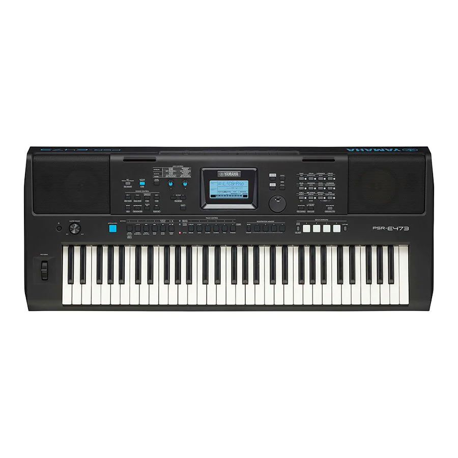 Đàn Organ điện tử/ Portable Keyboard - Yamaha PSR-E473 (PSR E473) - Màu đen - Hàng chính hãng