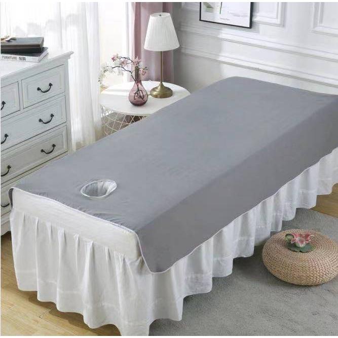 Ga Trải Giường Mát Xa Mềm Mại Chống Nhăn Màu Trơn Cho Salon