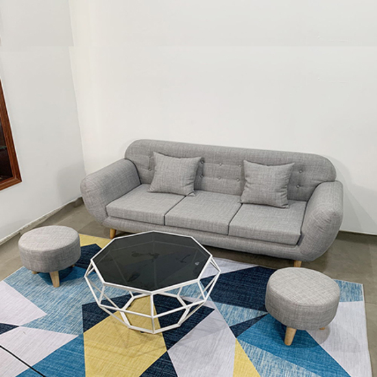 Ghế Sofa Băng Nava White SFT012