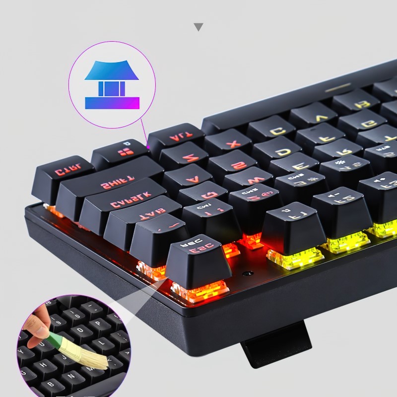 Bàn phím cơ mini 89 key gaming Z.56 có bàn phím số nhỏ gọn cho máy tính