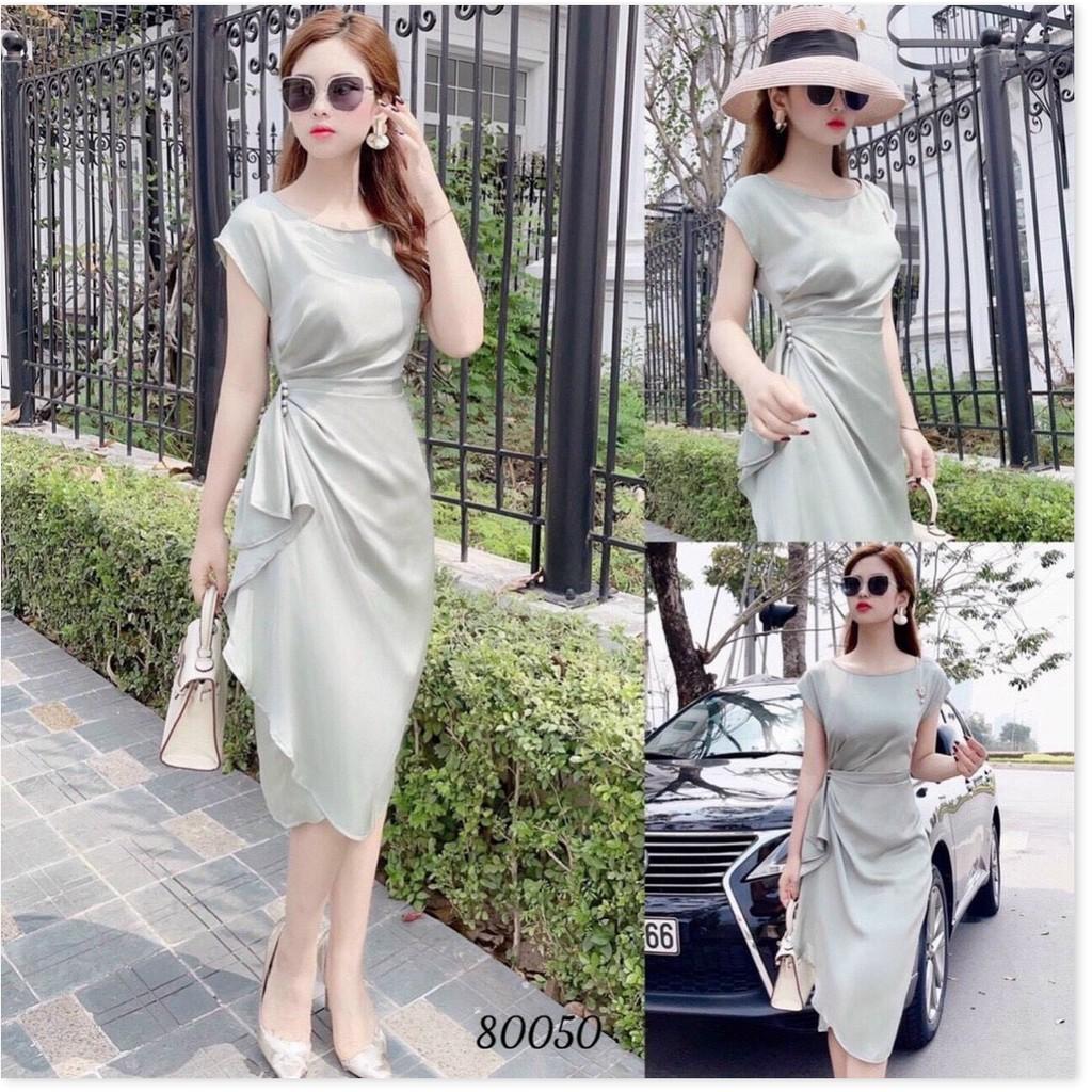 ĐẦM FORD KÈM PHỤ KIỆN SIÊU XINH,THIẾT KẾ HỌA TIẾT TRƠN NHƯNG KHÔNG KÉM PHẦN SANG TRỌNG LANA FASHION