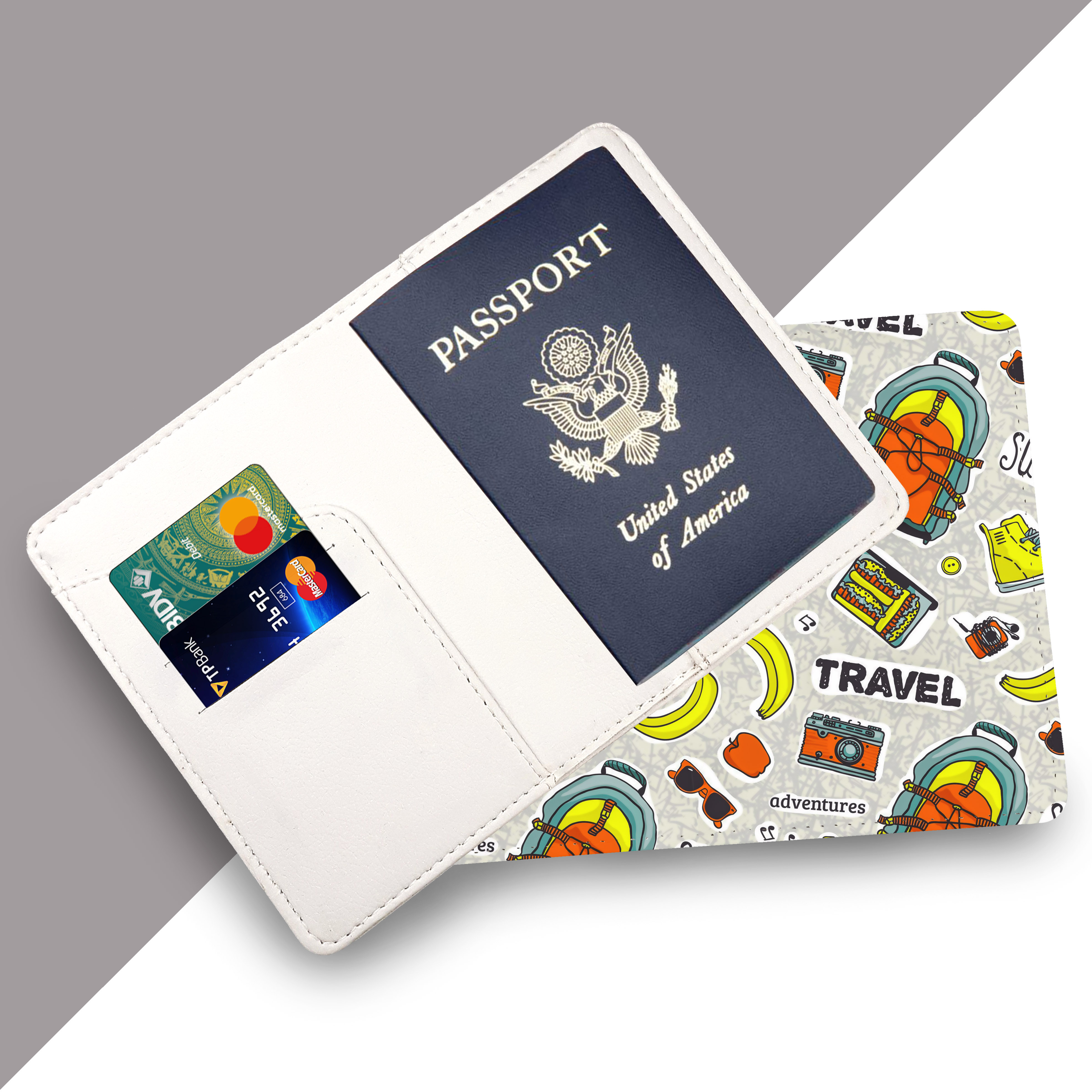 Ví Đựng Passport Du Lịch ADVENTURE - Bao Da Hộ Chiếu Và Phụ Kiện STormbreaker Năng Động - Passport Cover Holder TRAVEL - Thời Trang - Đơn Giản - Tiện Lợi - LT006