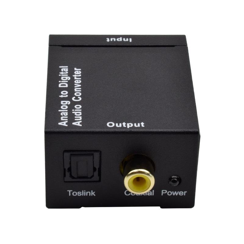 Bộ chuyển đổi đồng trục kỹ thuật số sang âm thanh analog phong cách mới nhất sợi quang sang bộ giải mã spdif tương tự sang bộ giải mã ps5 hoa sen