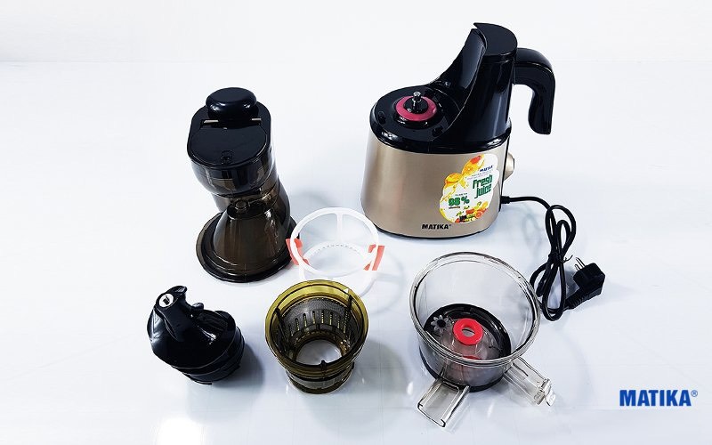 Máy Ép Chậm MATIKA 3242 mẫu mới công nghệ ép hiện đại giữ nguyên tinh chất hoa quả