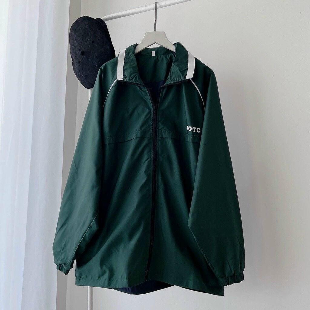 Áo khoác dù 2 lớp form rộng ROTC unisex