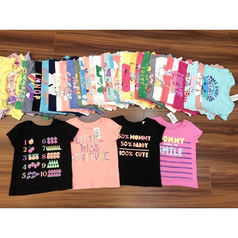 3 áo thun bé gái chất cotton mềm mại dư xịn