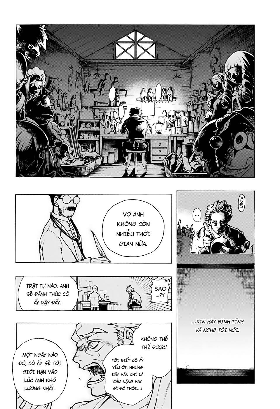 những bức họa quái dị của phù thủy chapter 2 31