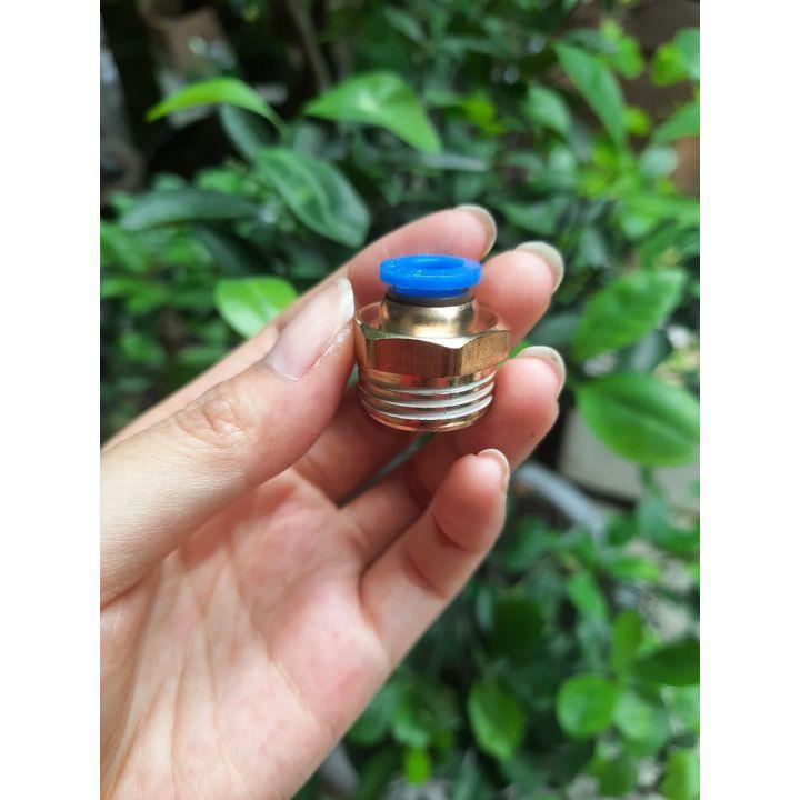 Ren ngoài phi 21 dùng nối ống plastic 8mm cho hệ thống phun sương