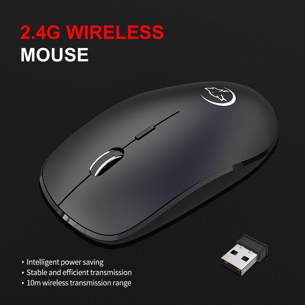 Chuột không dây YWYT G834 2.4G chơi game/văn phòng tiện dụng với 3 đầu thu USB DPI có thể điều chỉnh cho máy tính xách tay