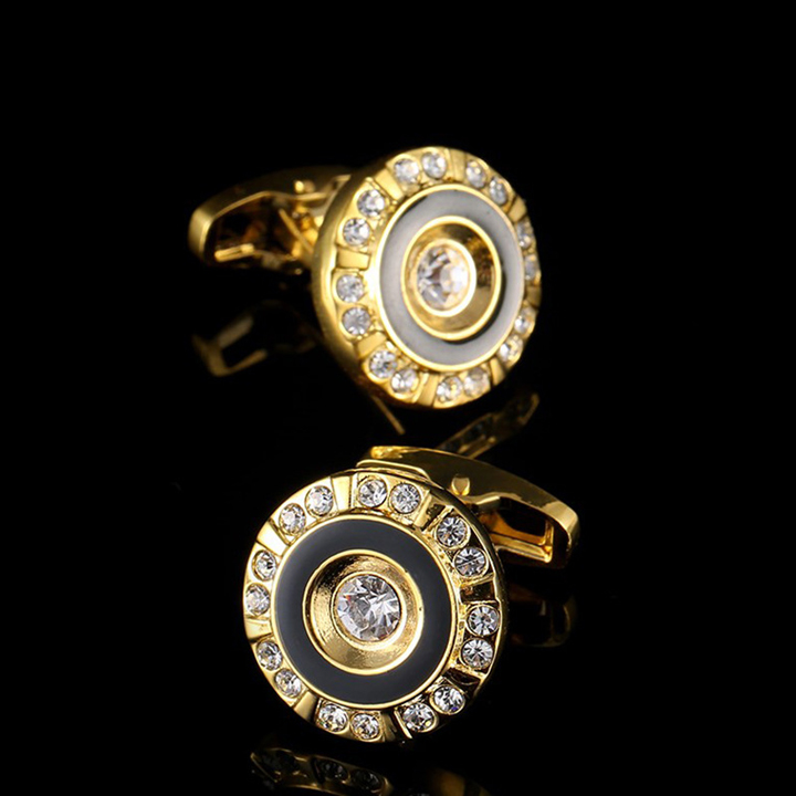 Bộ Khuy Măng Sét - Cufflink Hàng Cao Cấp QT1401
