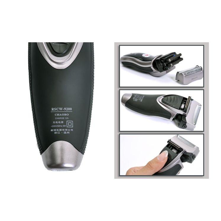 Máy cạo râu Chaobo 9200 sạc pin tiện lợi