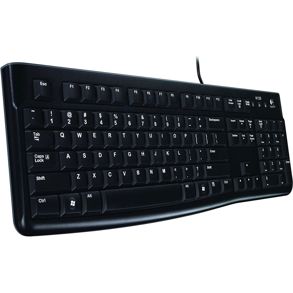 Bàn phím Logitech K120 - Hàng Chính Hãng