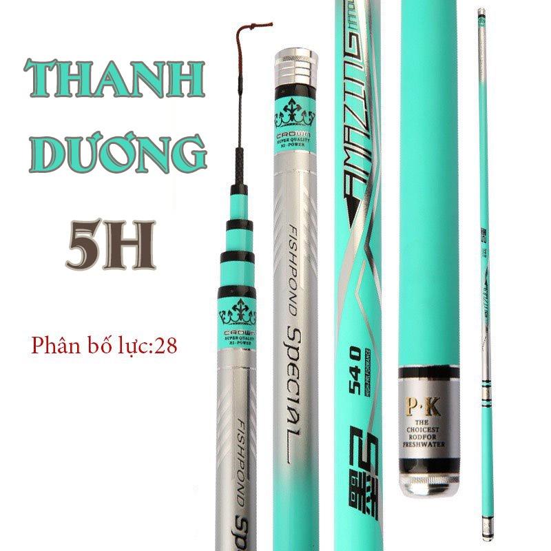 Cần Câu Đài Thanh Dương Cần Câu Đơn Câu Tay 5H Cần Câu Cá Carbon