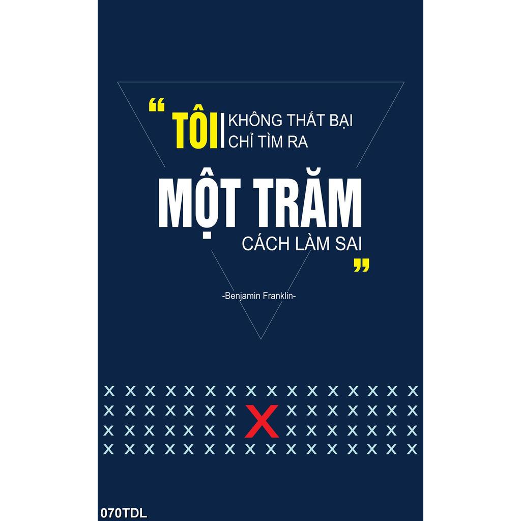 DECAL SLOGAN TRANG TRÍ VĂN PHÒNG SỐ 70