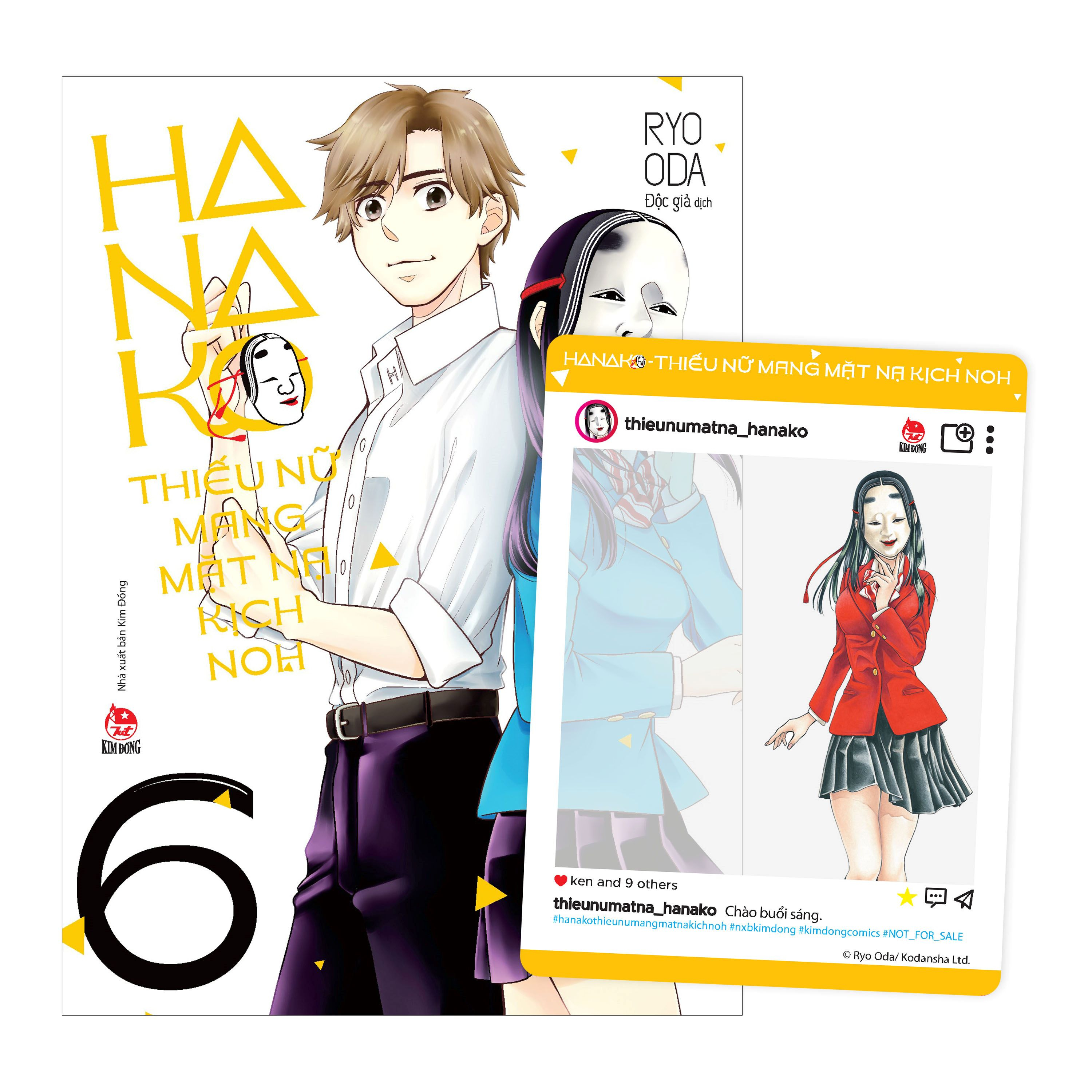 Hanako - Thiếu Nữ Mang Mặt Nạ Kịch Noh - Tập 6 - Tặng Kèm SNS Card