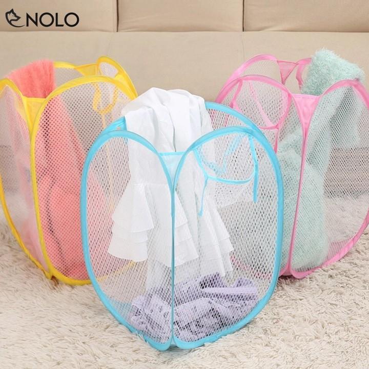 Giỏ Lưới Đựng Quần Áo Đa Năng Loại Hoạt Hình