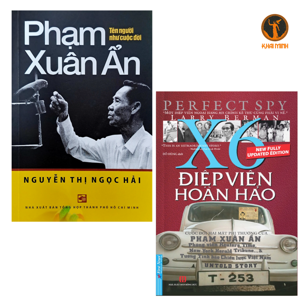 Điệp Viên Hoàn Hảo X6 - Phạm Xuân Ẩn Tên Người Như Cuộc Đời - (bộ 2 cuốn, bìa mềm)