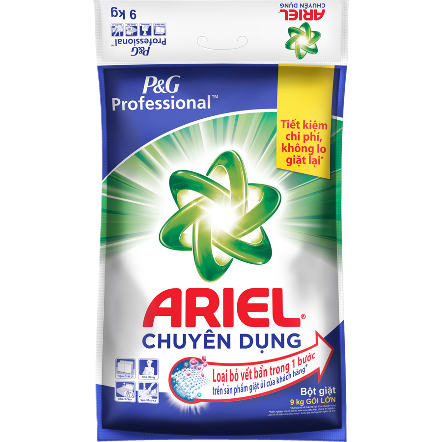Bột Giặt Ariel Chuyên Dụng (9kg)